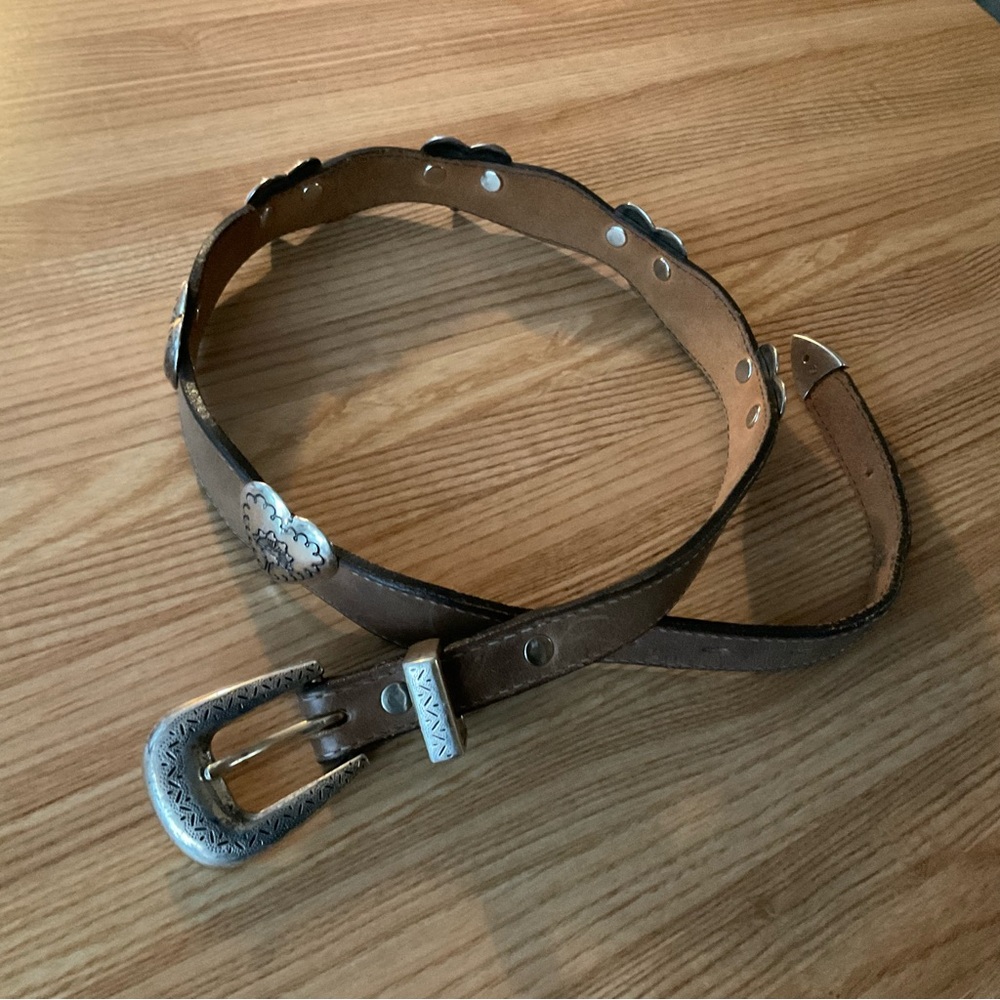 Vintage Western Heart Belt